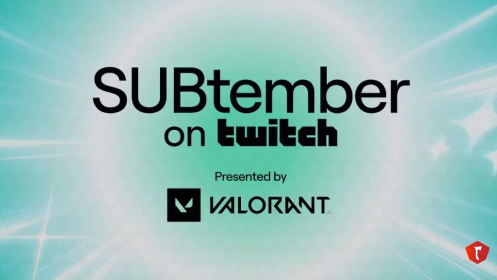 SUBtember promotional art from Twitch - Stream Hatchet